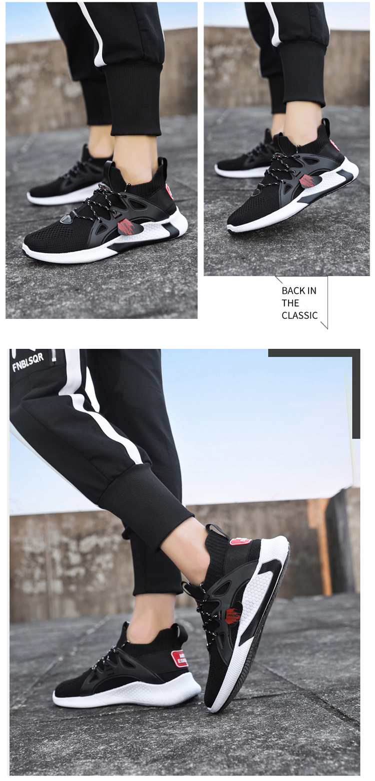 2021 Summer Men Shoes Korean Version of Fashion Casual Breathable Light Sports Shoes Cross-border Supply Tide Shoes