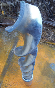 Solar foundation piles