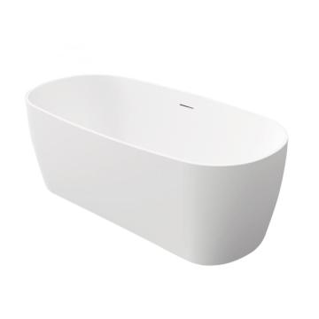 Modern Acrylic Bathtub In White Color