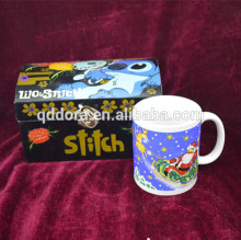 Lovely ceramic gifts mug with christmas holiday