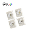 570NM LED Emitters Dome Lens SMD LED 60 μοιρών