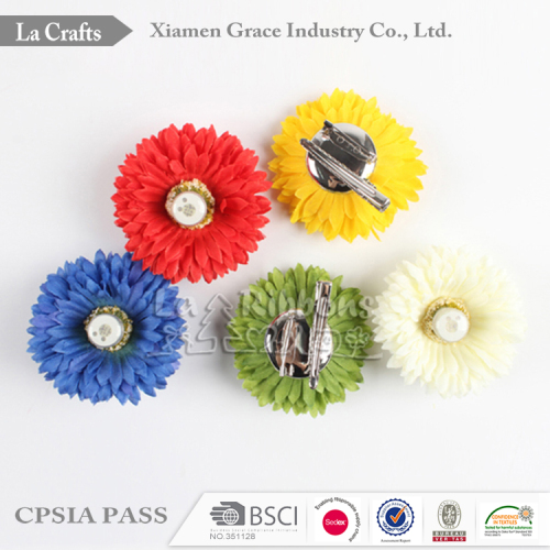 Wholesale colorful flower led light with clip