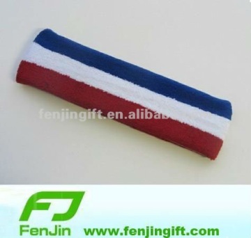 custom cotton sport elastic headbands