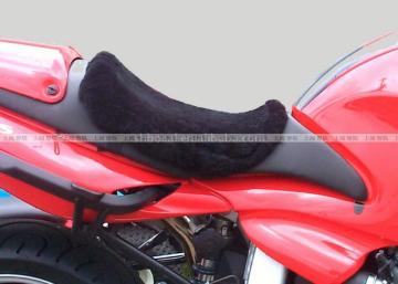 sheepskin motorcycle seat cover