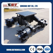 spoke wheel suspension, single point suspension for 28T truck