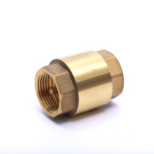 PN20 Standard Foot Check Valve High Quality Water Globe Brass Vertical Spring Check Valve