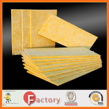 Incombustible material glass wool board