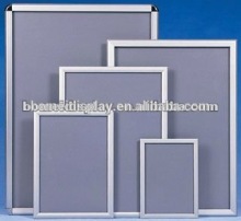 Aluminum extrusion snap frame material