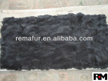Factory wholesale 100% real Scrap Rex Rabbit Fur Plate for home decoration