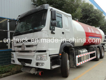 HOWO 10mt 6X4 24.8cbm Gas Distribution Truck