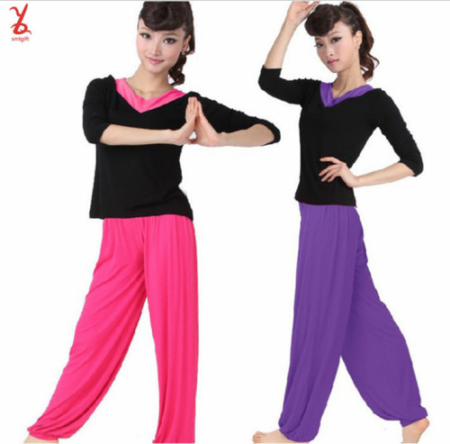 free shipping WD08 Square Dance Apparel brand new sports and fitness yoga yoga clothes casual clothing
