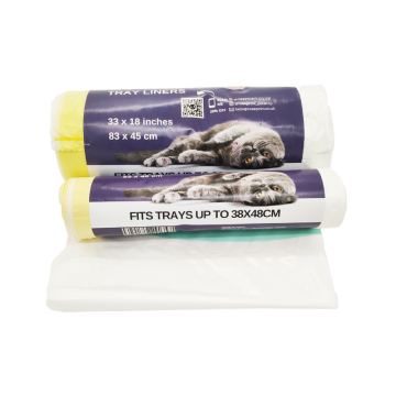 Disposable Drawstring Cat Litter Box Liners for Extra Large Litter Boxes