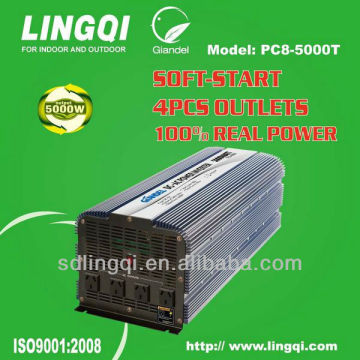 24v 5000w pure sine wave inverter solar inverter modified sine wave with remote