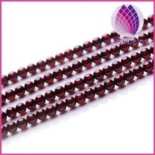 Natural AAA Grade 5mm round garnet gemstone beads