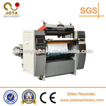 High Speed Bank Receipt ATM Paper Thermal Paper Roll Slitting Machine