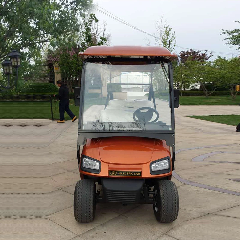 Yellow Electric Golf Club Car 8 Seats L6a