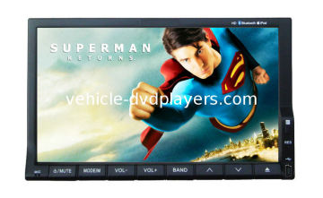 7" 2 Din Radio Gps Bluetooth Double Din Dvd Players With Touch Screen, Tv / Radiocr-7290