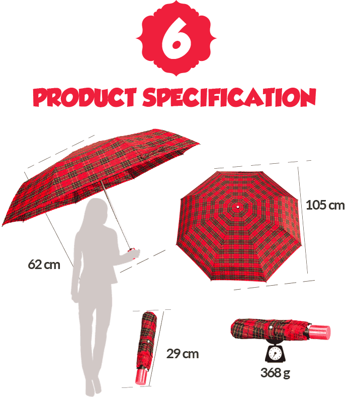 Parapluie pliant grande taille Big Size Folding Umbrella