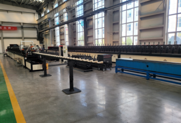 Door frame profile equipment production line