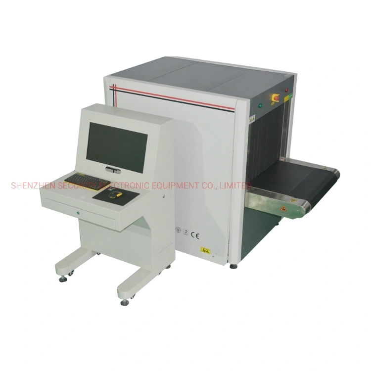 Middle Size Security Inspection X ray Baggage Scanner With Windows 7 System