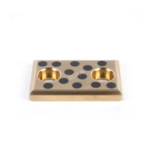 Stainless Steel Bronze Wear Plate Oil-Free Self-Lubricated Bearing Sleeve Bushing