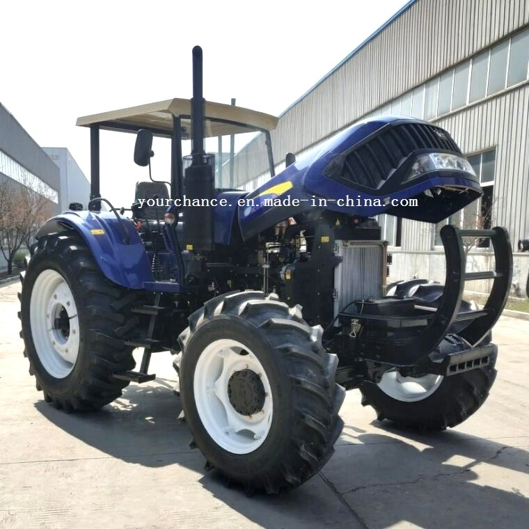 Thailand Hot Selling Dq1304 130HP 6 Cylinder Yuchai Yto Engine 4WD Big Agriculture Wheel Farm Tractor From Tractor Factory Manufacturer