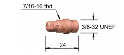 Tig Welding Collet Body 17CB