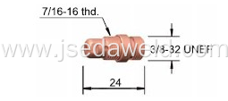 Tig Welding Collet Body 17CB