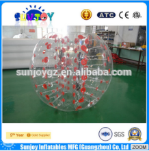 2015 PVC or TPU Inflatable juegos inflables ball for bumper or knocker