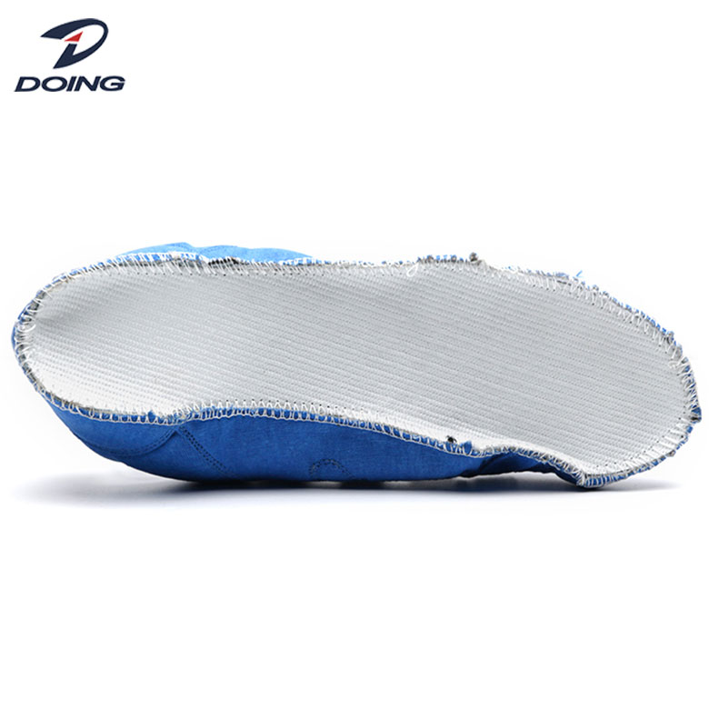 Semi finished men sport shoes canvas material upper