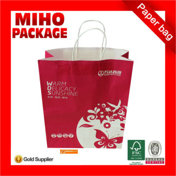 printed paper packaging bags,kraft paper snack bags,kraft white paper bag