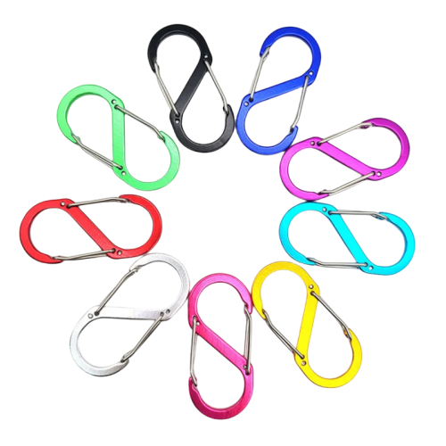 Aluminum S Carabiners Key Holder