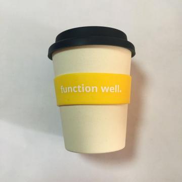 Customize Design Reusable Bamboo Fiber Coffee Cup