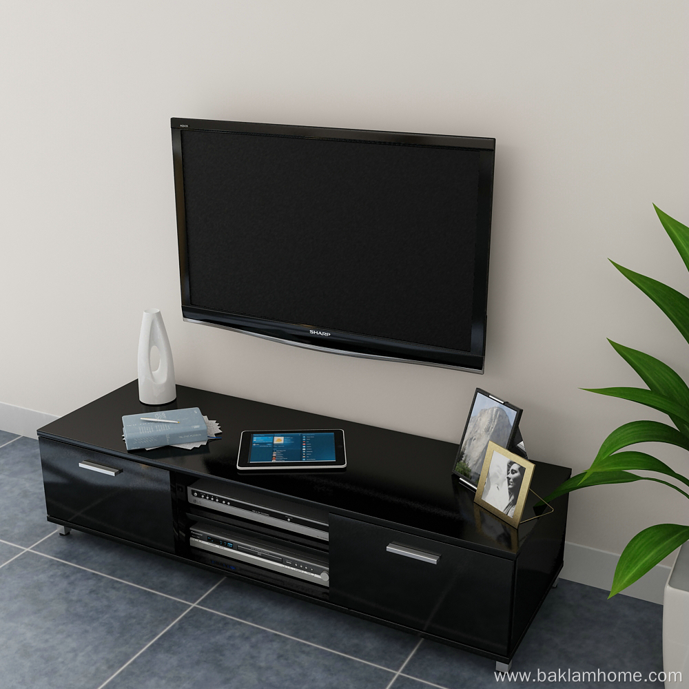 Living Room Simple design wood TV stand