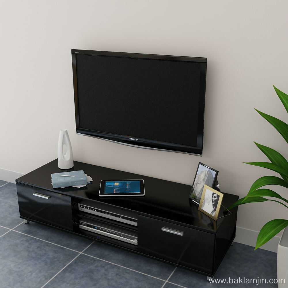 Living Room Simple design wood TV stand