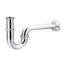 A-1041 Chrome Plated Kitchen Sink Siphon Bottle Trap P-Trap Brass