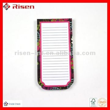 list pad with bonus magnet