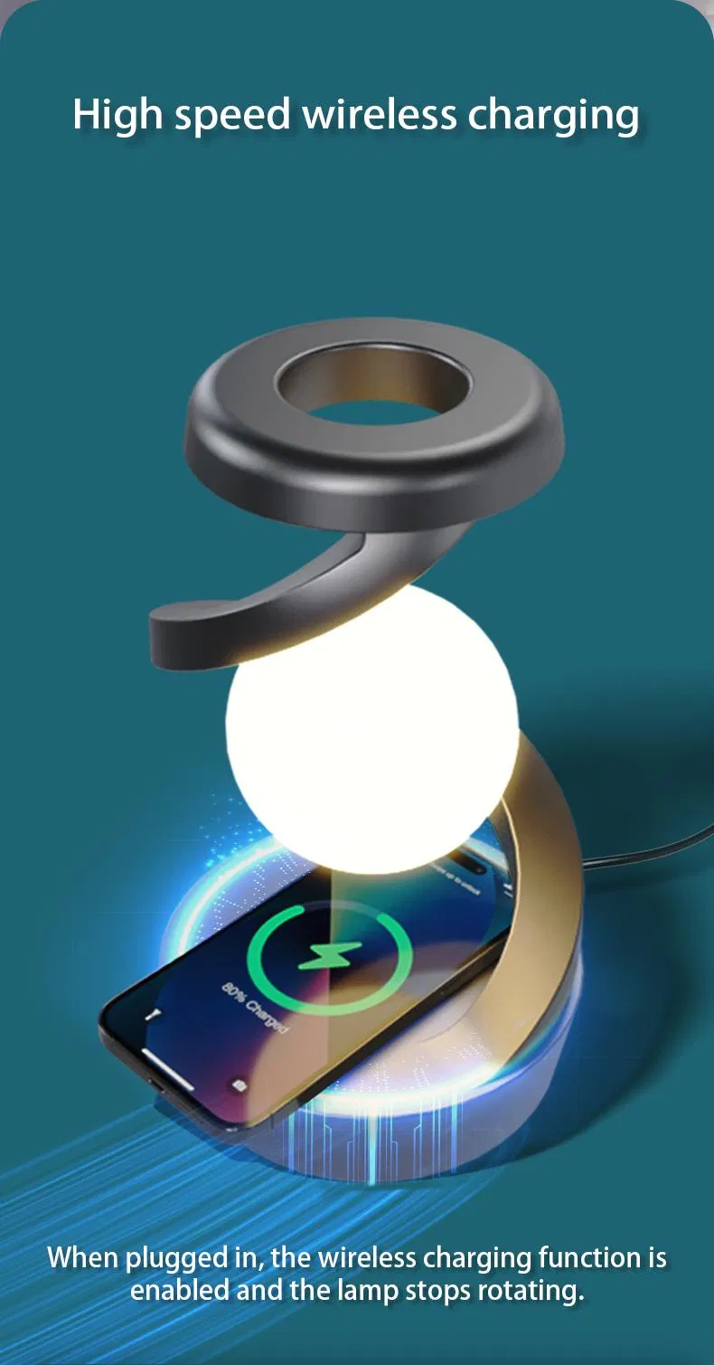 Elegant Desktop Rotating Suspension Lamp for Stress Relief and Decor