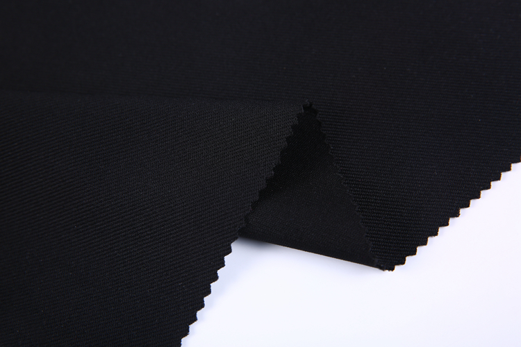 Cheap price good quality Shaoxing textile gradient bourrelet 100 polyester knited telas twill fabric for clothing