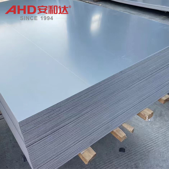 hoja de pvc gris pvc gray sheet