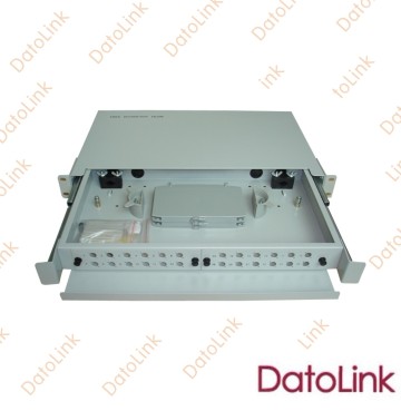 Slidable Rack Mount Type Patch Panel 24 Cores