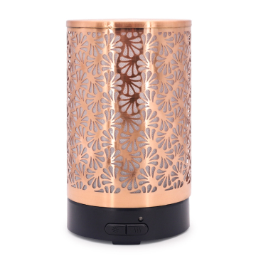 Rose Gold Mist Humidifier Oil: Automatic Fragrance Spray Aroma Diffuser