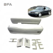 Mercedes W140 S600 Bumper Kit: Front and Rear Spoilers for 1993 S-Class