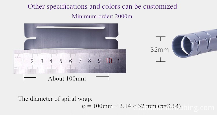 Specification of product