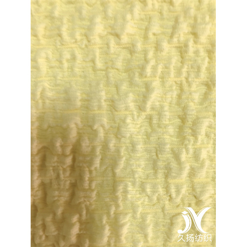 Tissu de crêpe extensible en tricot en polyester respirant pour robe