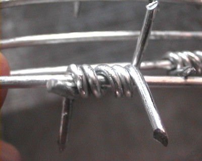galvanized barbed iron wire/razor wire
