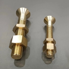 Brass and Bronze Service Post Connectors for Electric Wires and Optical Cables