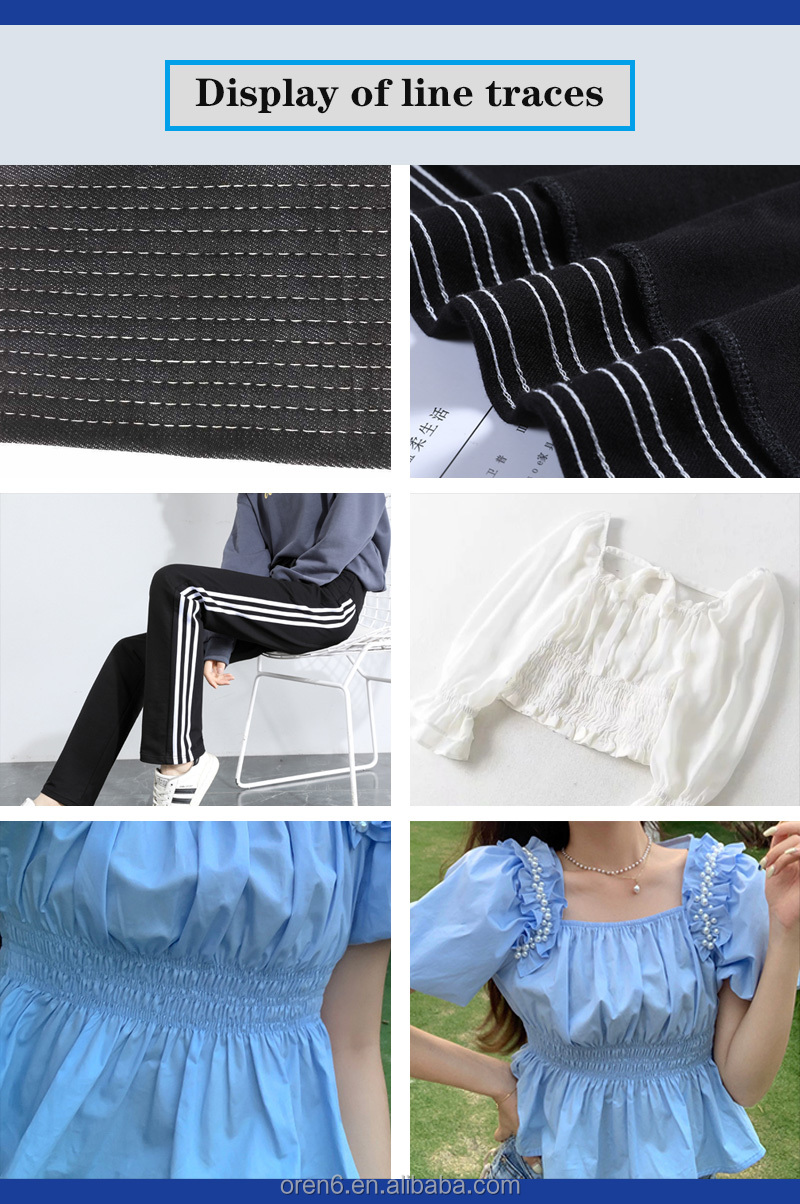 Wedding sewing machine RNV008-12 multi-function sewing equipment for women hemline fold garment sewing machine