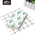 Flower story style cute metal cover notebook