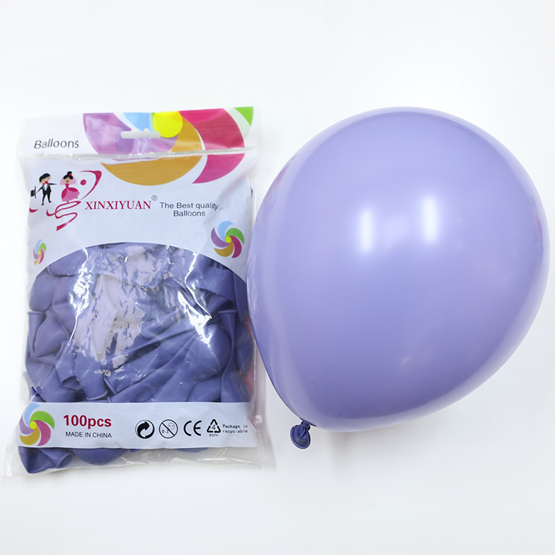 100pcs Wholesale Pastel Latex Balloon Kit 10 Inch Assorted Macaron Candy Color Latex Balloons